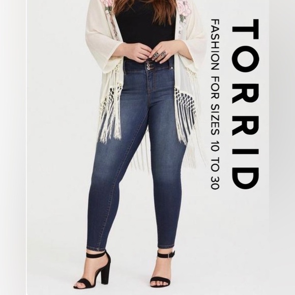 torrid Denim - Torrid Premium Stretch Jeggings Size 12R